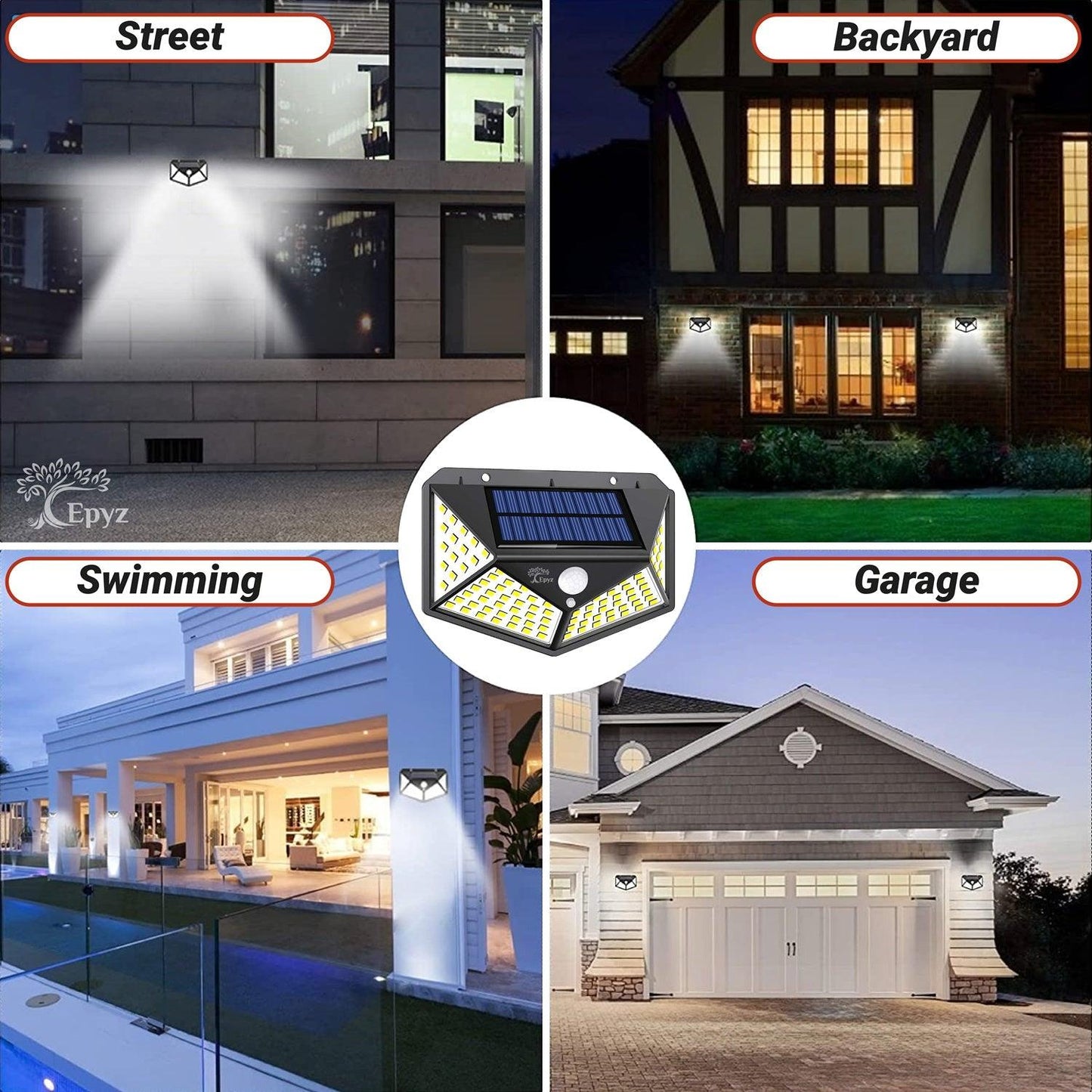 Motion Sensor Light | 100 LED Solar Motion Sensor Light