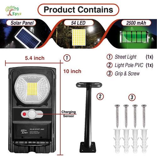10 Watt Solar Street Light (Buy 1 Get 1 Free)