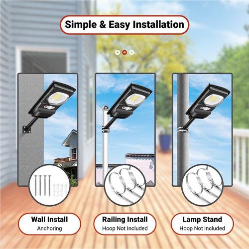 10 Watt Solar Street Light (Buy 1 Get 1 Free)