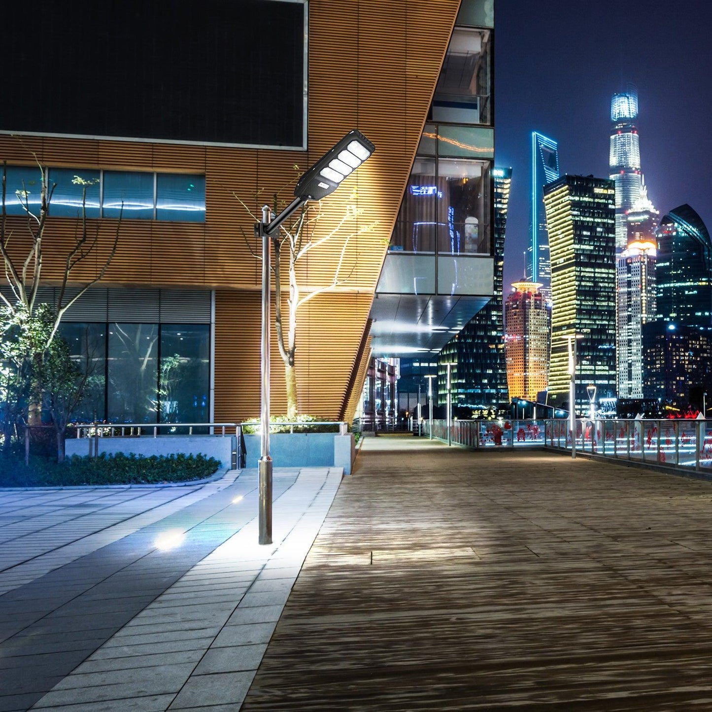 150 Watt Street Light Decoration | Solar Hexagon Street Light