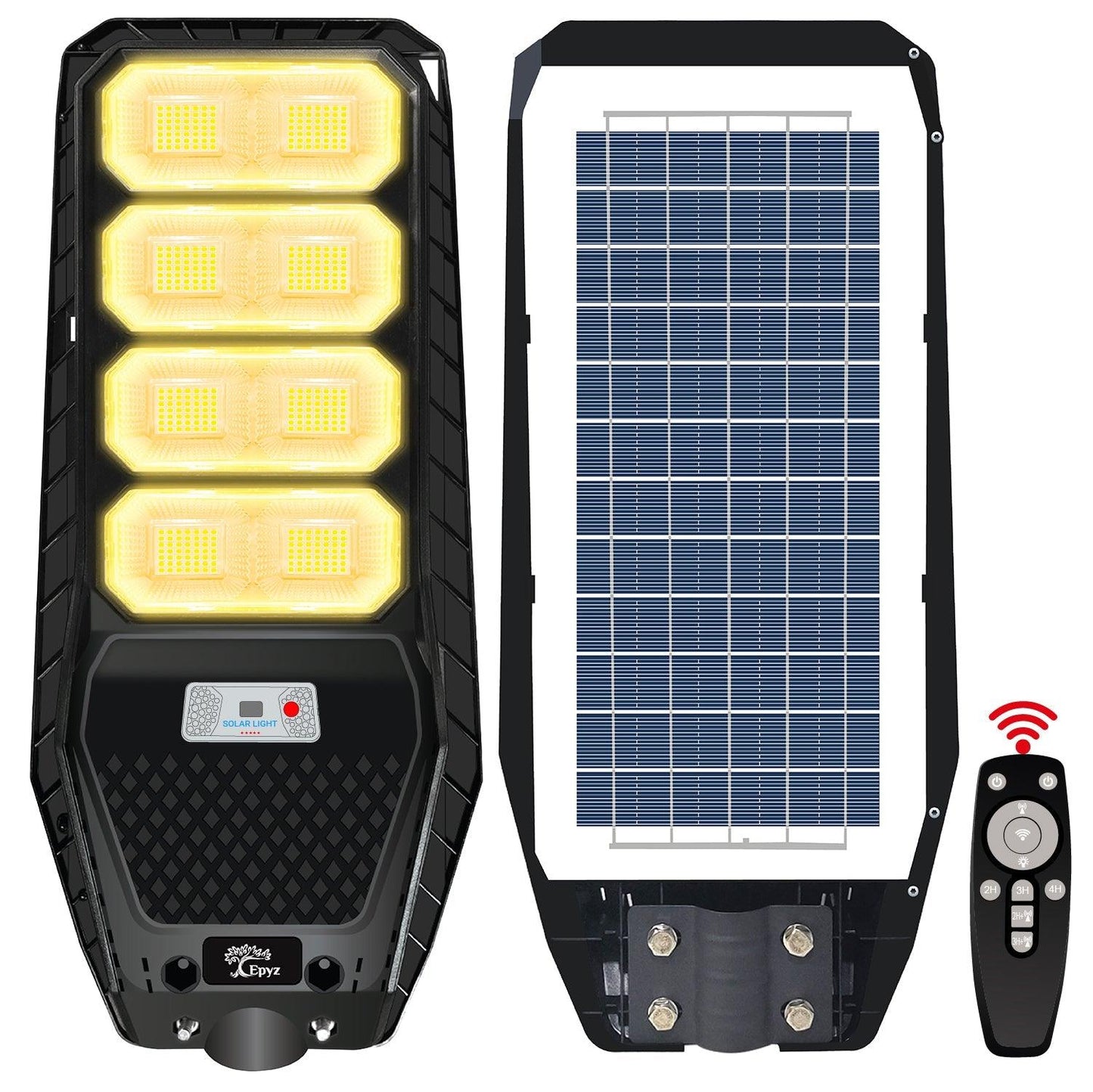 150 Watt Solar Street Light Hexagon - Epyz