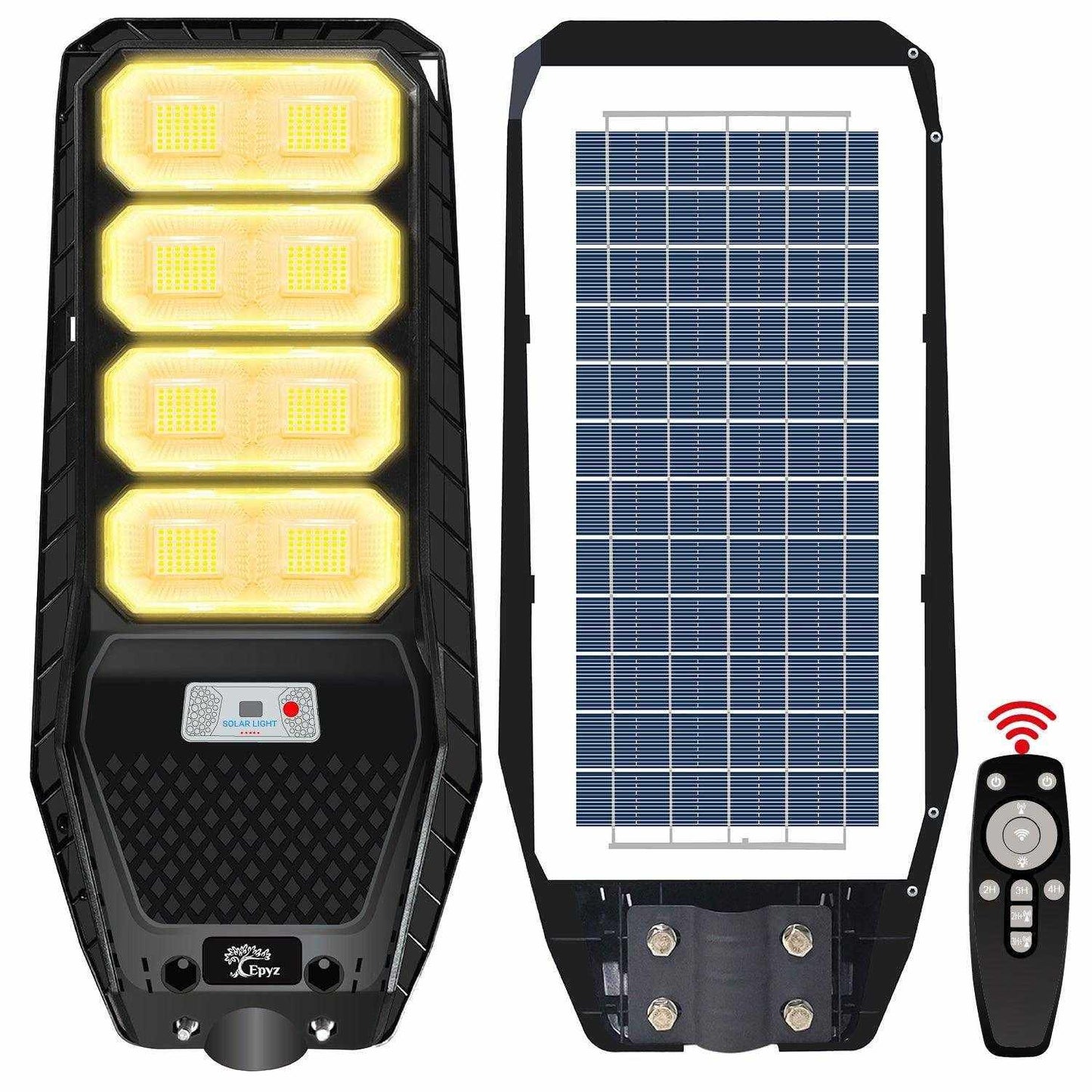 150 Watt Solar Street Light (Warm Light)