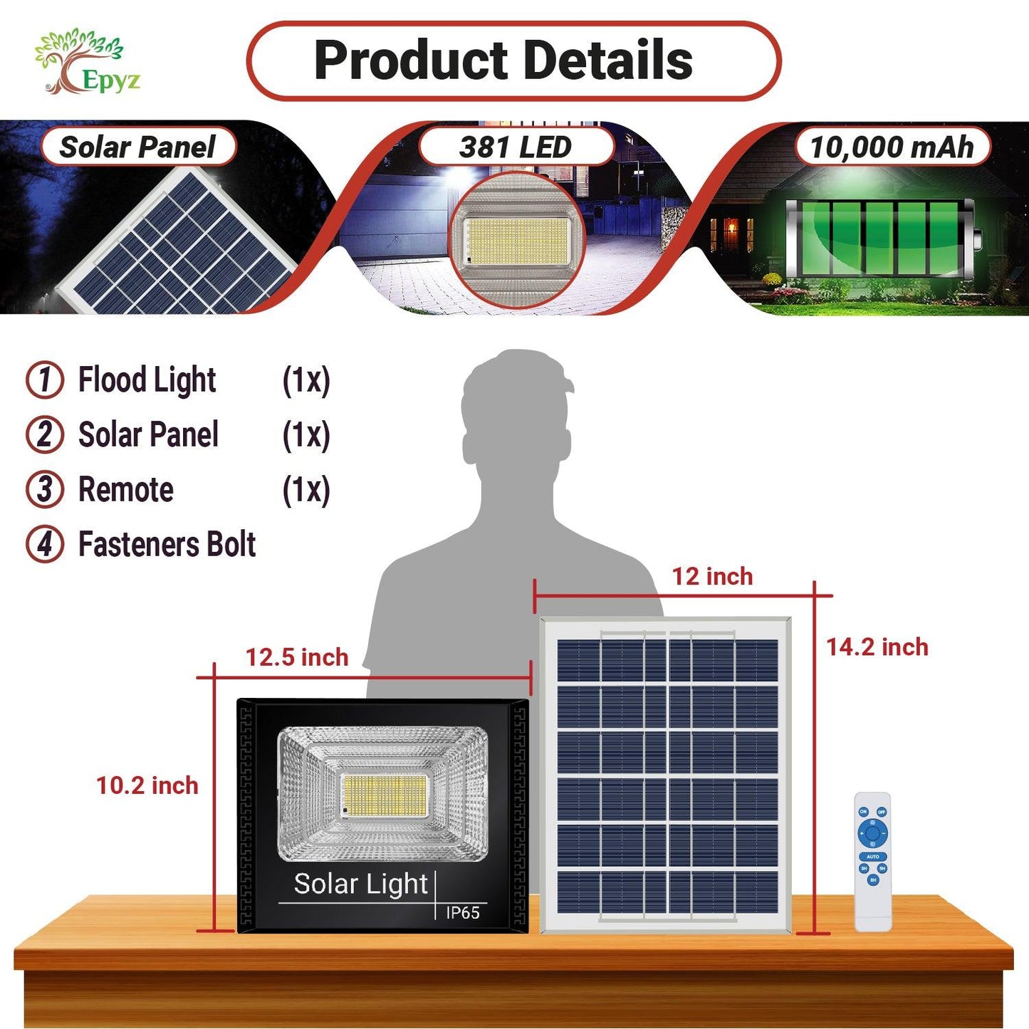 Buy Online 200 Watt Solar Led Flood Light