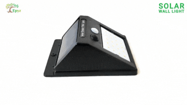 SOLAR MOTION SENSOR WALL LIGHT 20 LED