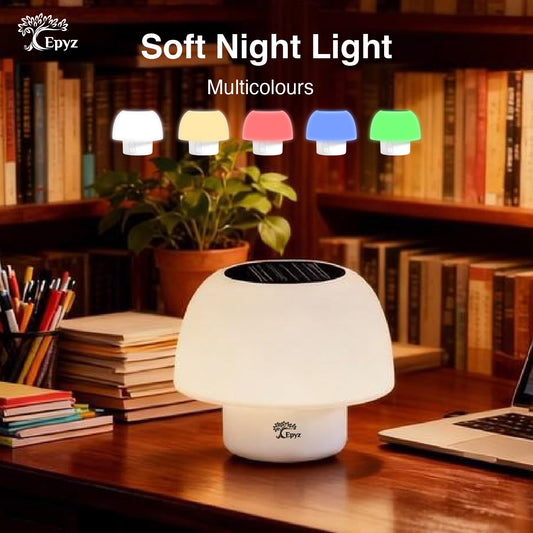SOLAR TABLE LAMP (WARM WHITE AND RGB LED)