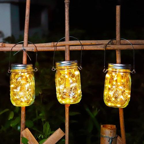 Solar Mason Jar Light