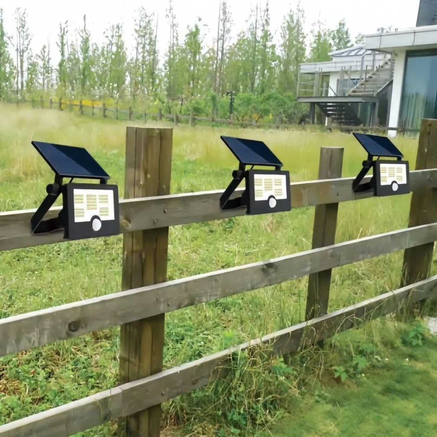 Solar LED Flood Light 20W (Buy 1 Get 1 Free) | USB Rechargeable | 2000mAh Battery