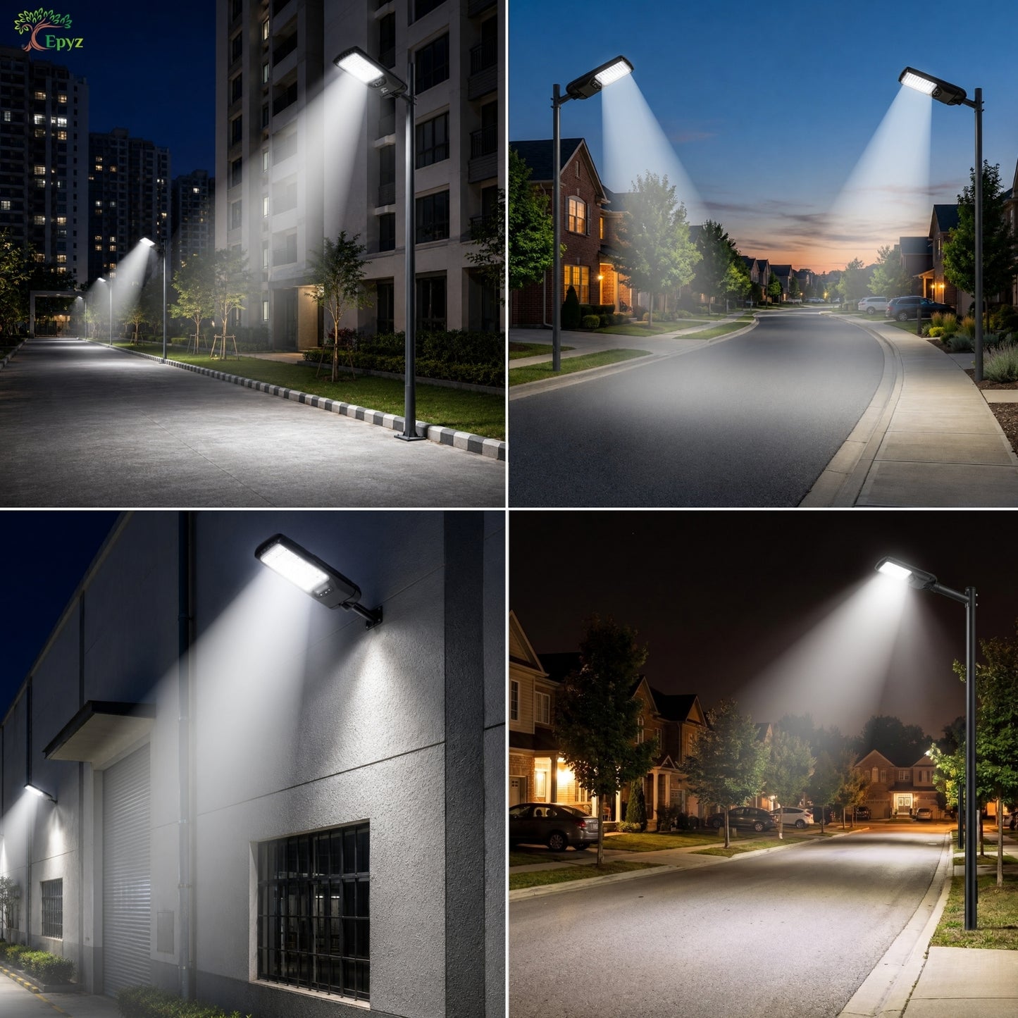 200 WATT SOLAR STREET LIGHT WITH OPTICAL LENS & (170 LED)