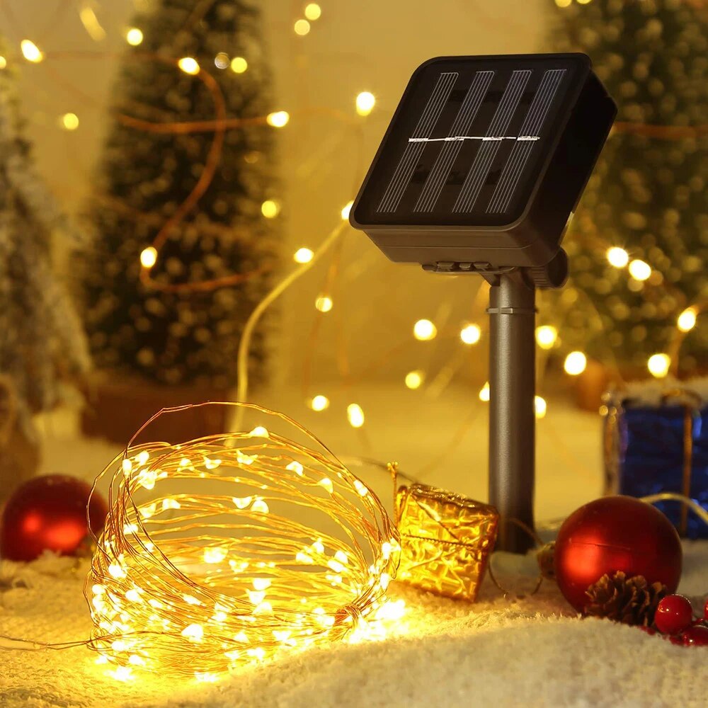 Solar String lights 100 LED - Solar For Nature( Buy 1 Get 1 Free ! )