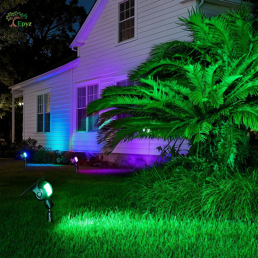 SOLAR SPOT LIGHT MULTICOLOR FOR PATHWAY & GARDEN