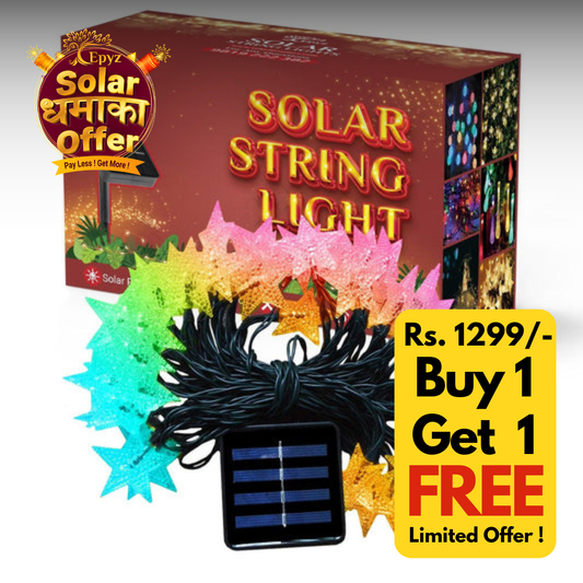 Solar Star String Lights For Outdoor( Buy 1 Get 1 Free ! )