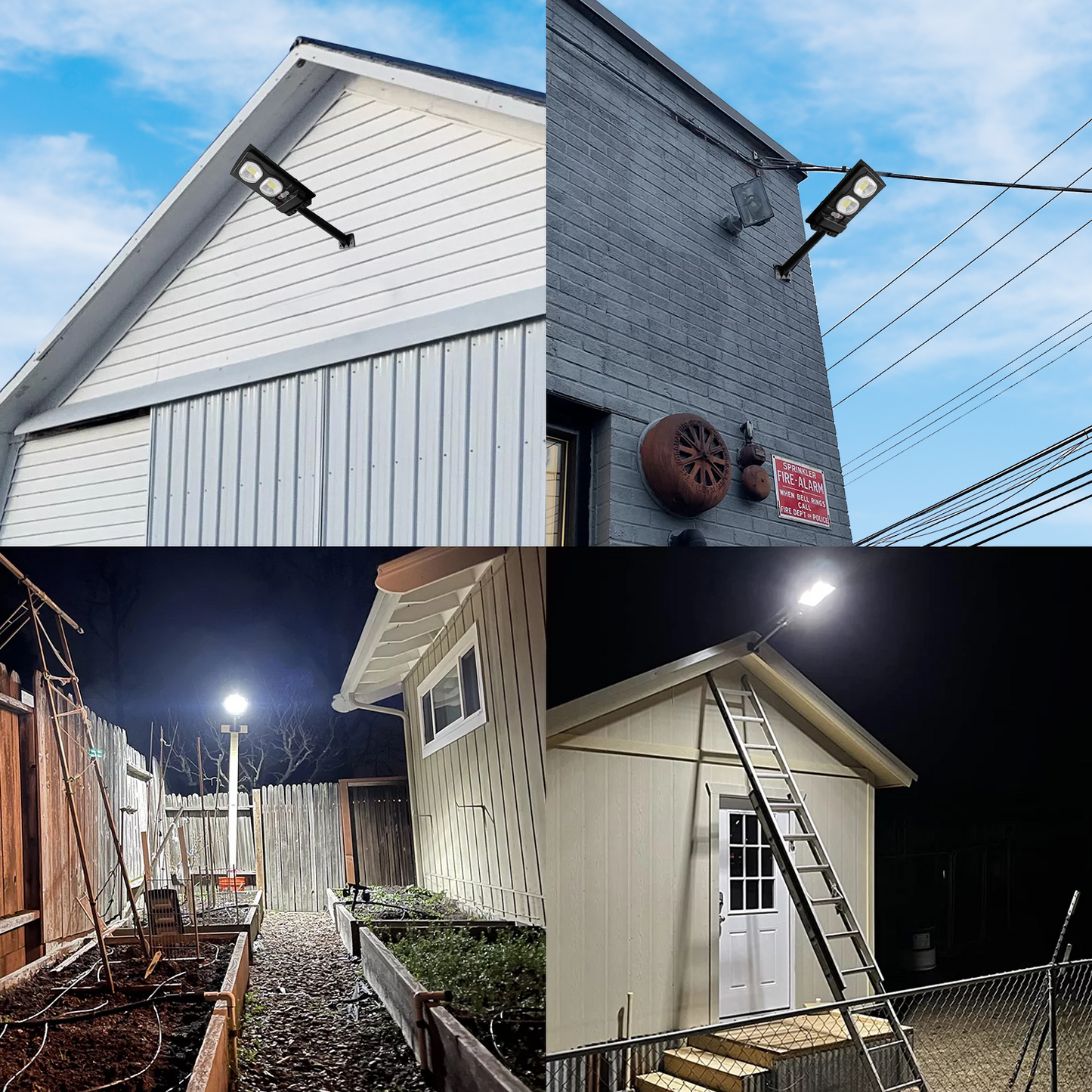 Solar Street Light For Garden Outdoor 20 Watt (White Light)
