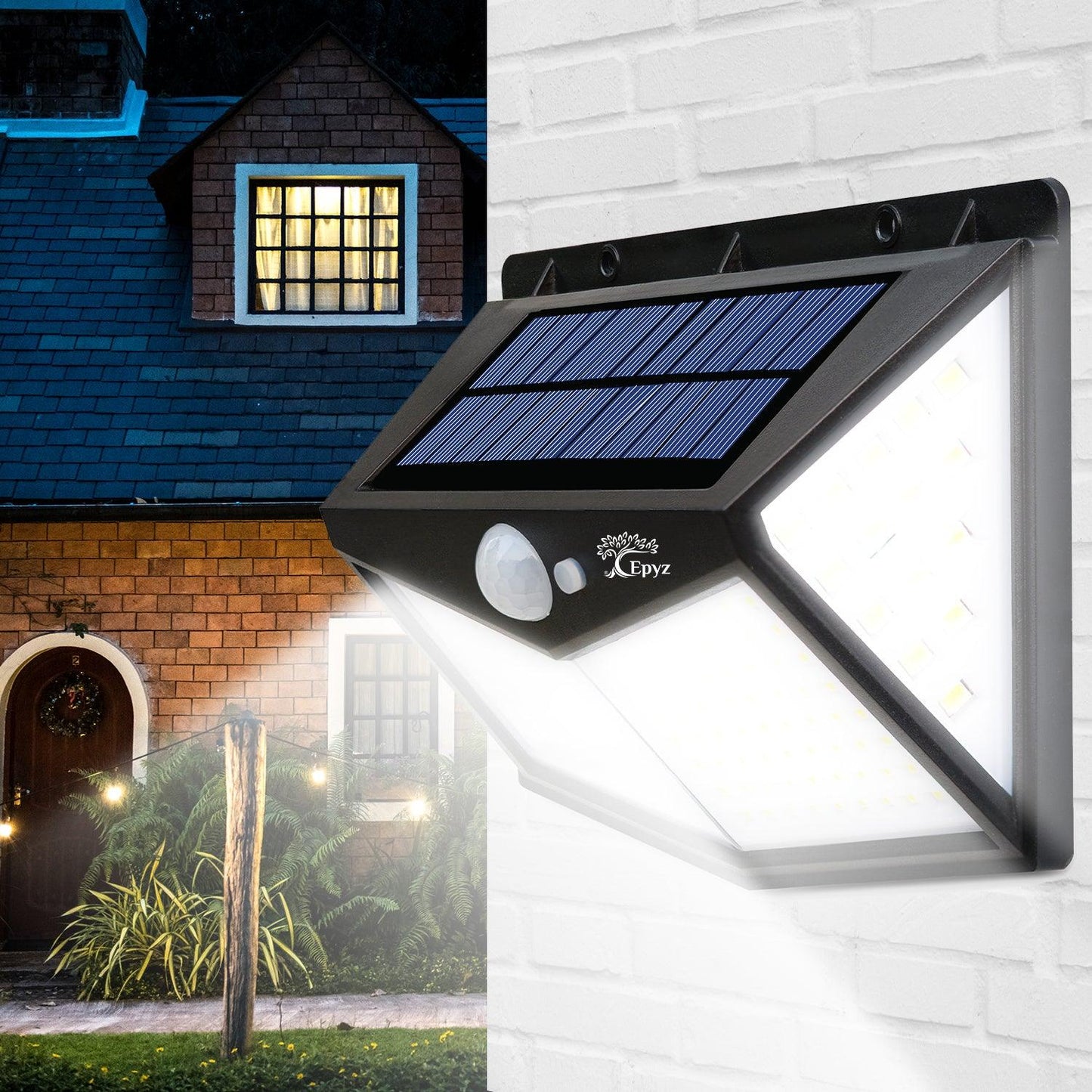 Motion Sensor Light | 100 LED Solar Motion Sensor Light