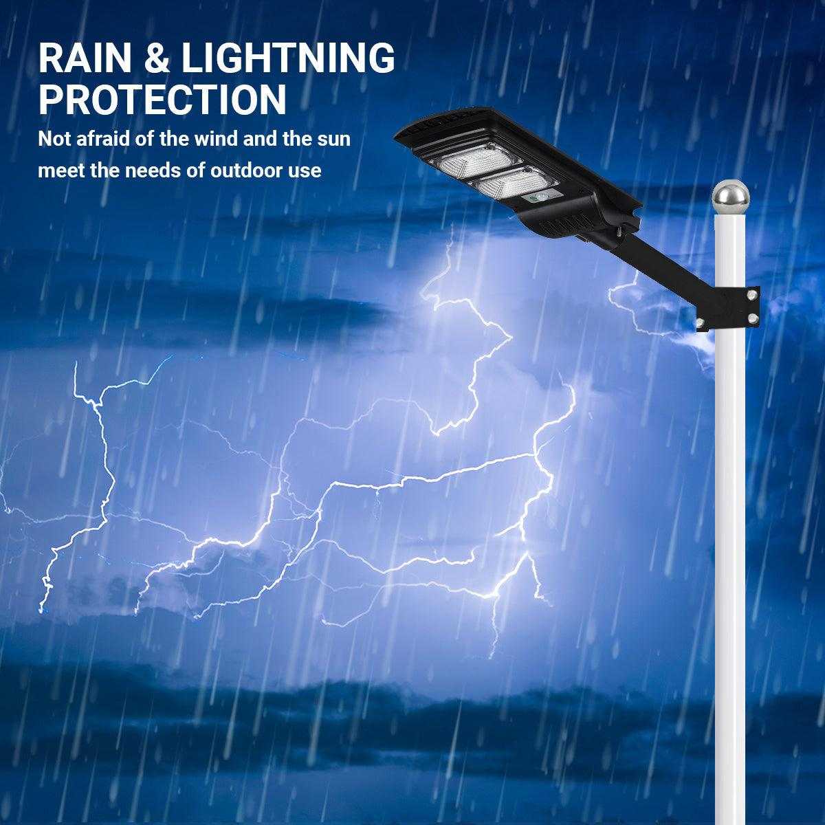 60 Watt Solar Street Lights for Garden ( Warm Light )