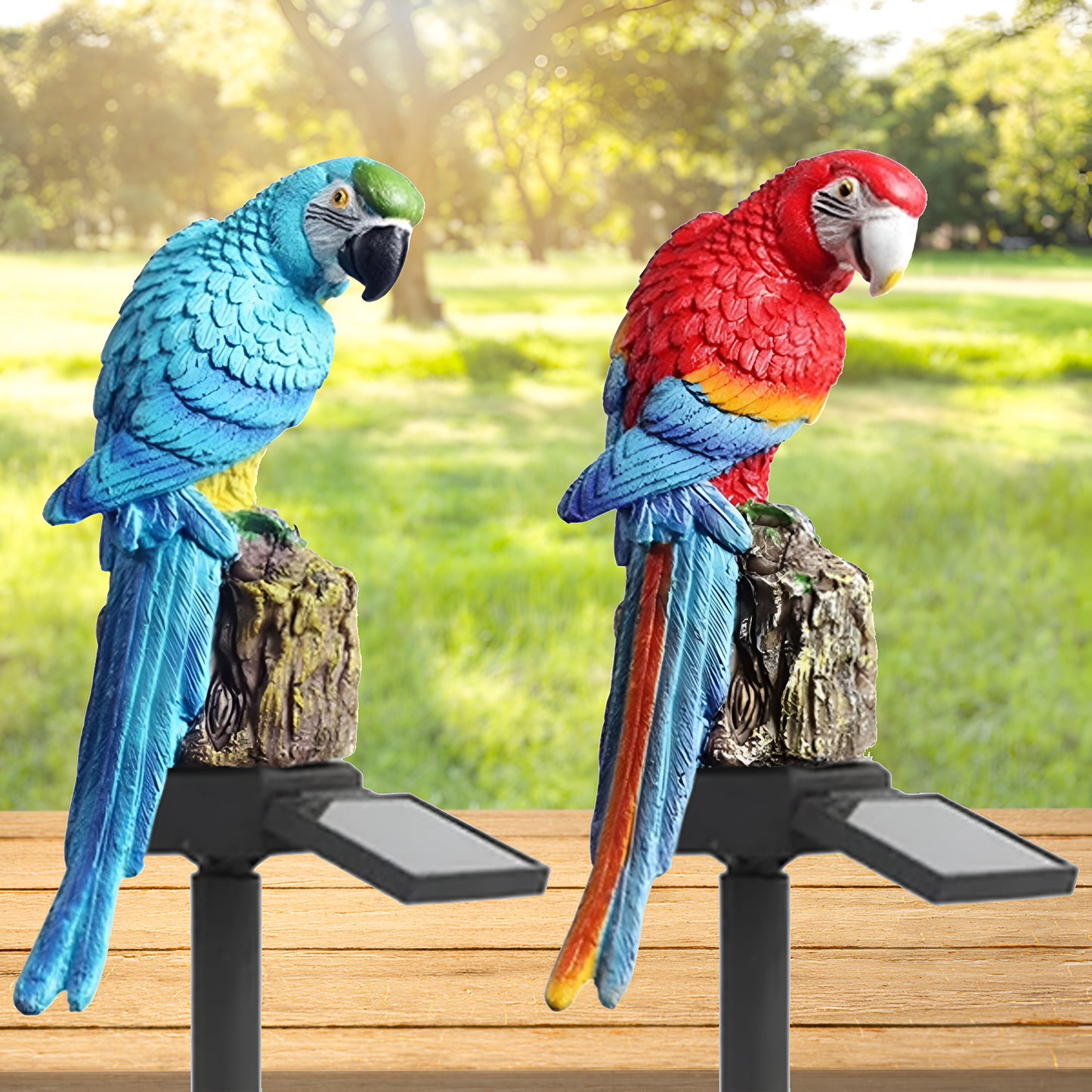 Epyz Solar Garden Light Parrot (Buy 1 Get 1 Free)