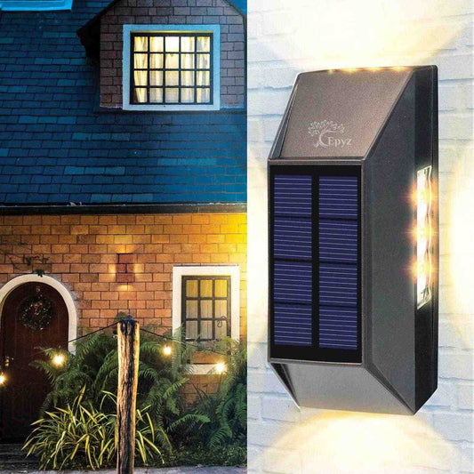 Solar 12 LED Wall Light