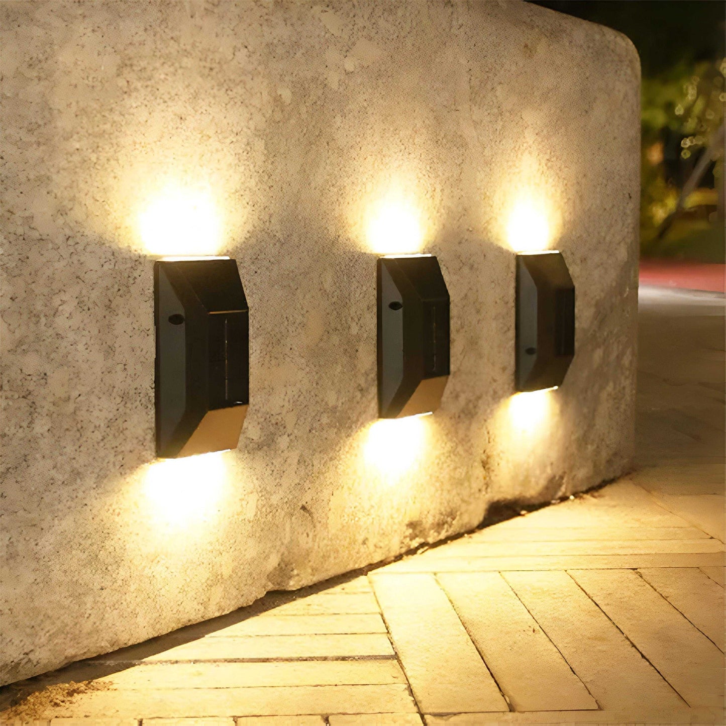Solar 6 LED Wall Light