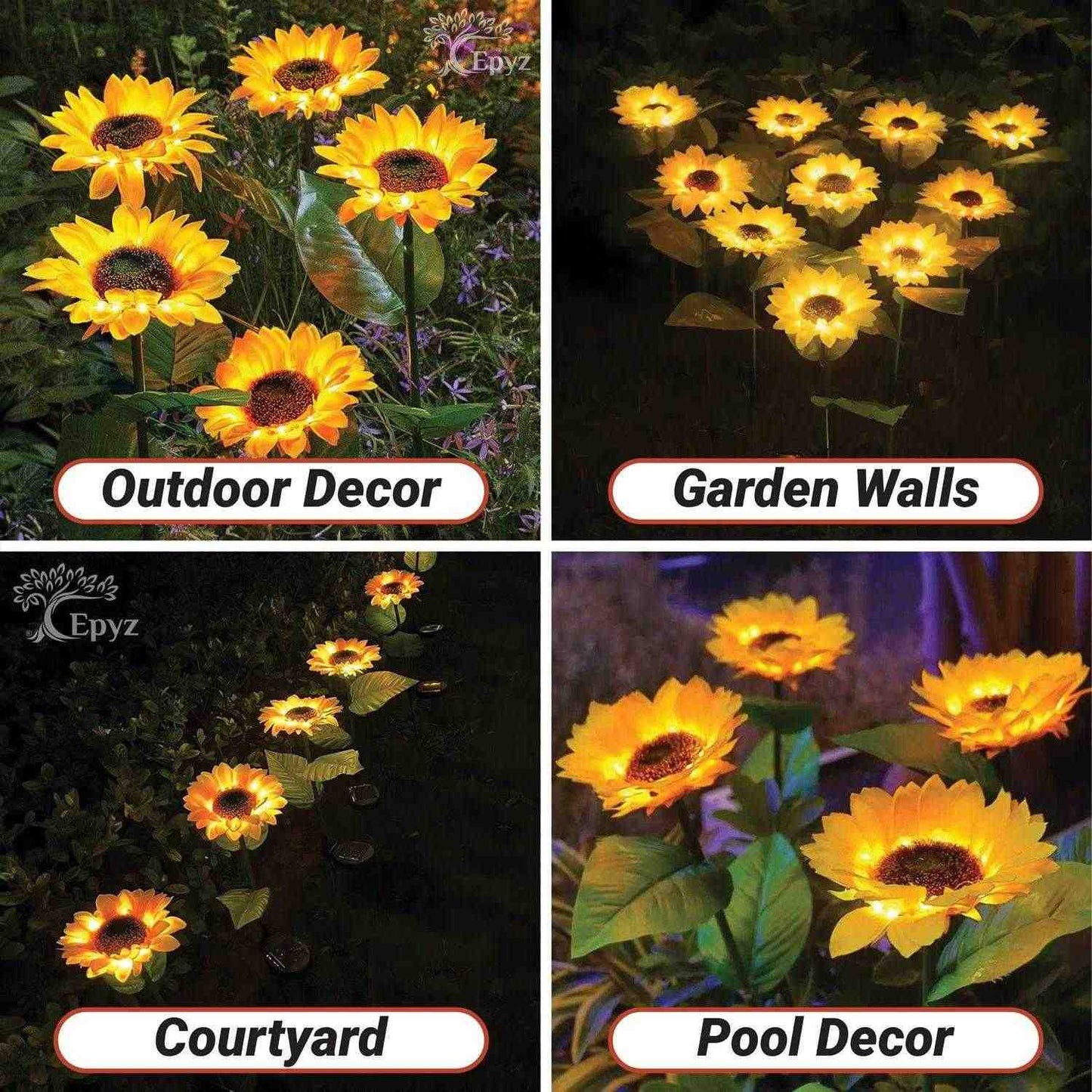 Sunflowers Solar Lights (Buy 1 Get 1 Free)