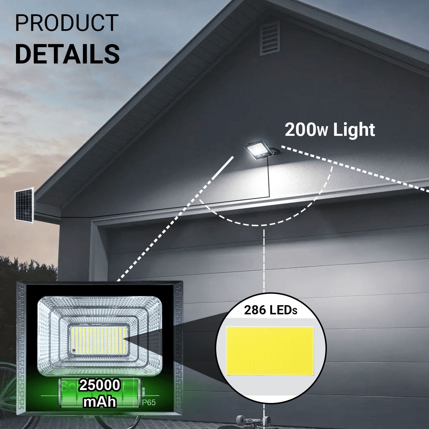 Buy Online 200 Watt Solar Led Flood Light