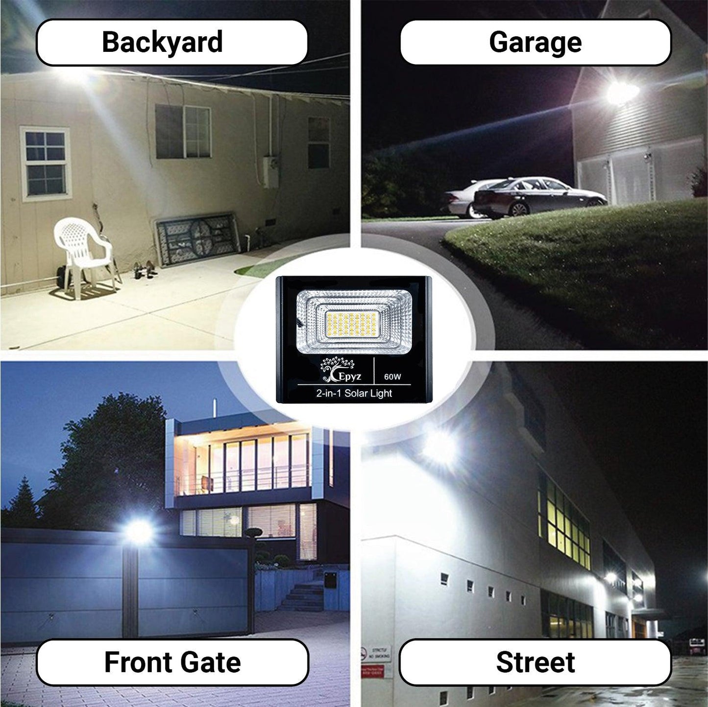 Buy Online 60 Watt Solar Flood Light
