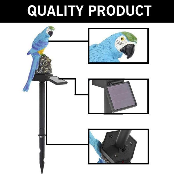 Epyz Solar Garden Light Parrot