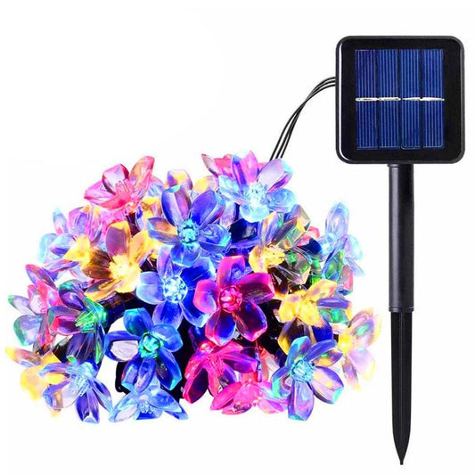 Solar Flower Lights For Home Decor Multicolour - Epyz( Buy 1 Get 1 Free ! )