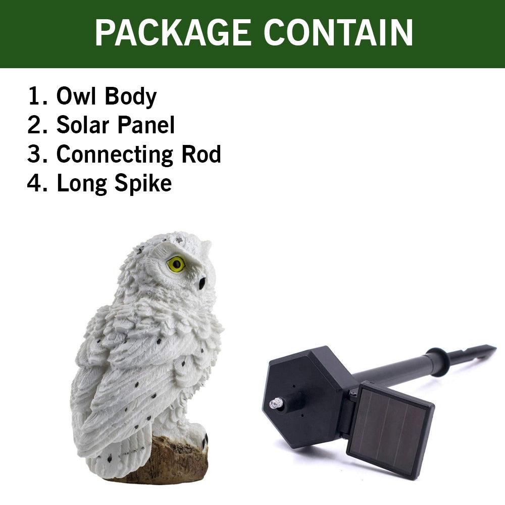 Solar Owl Garden Light For Home - Solar For Nature