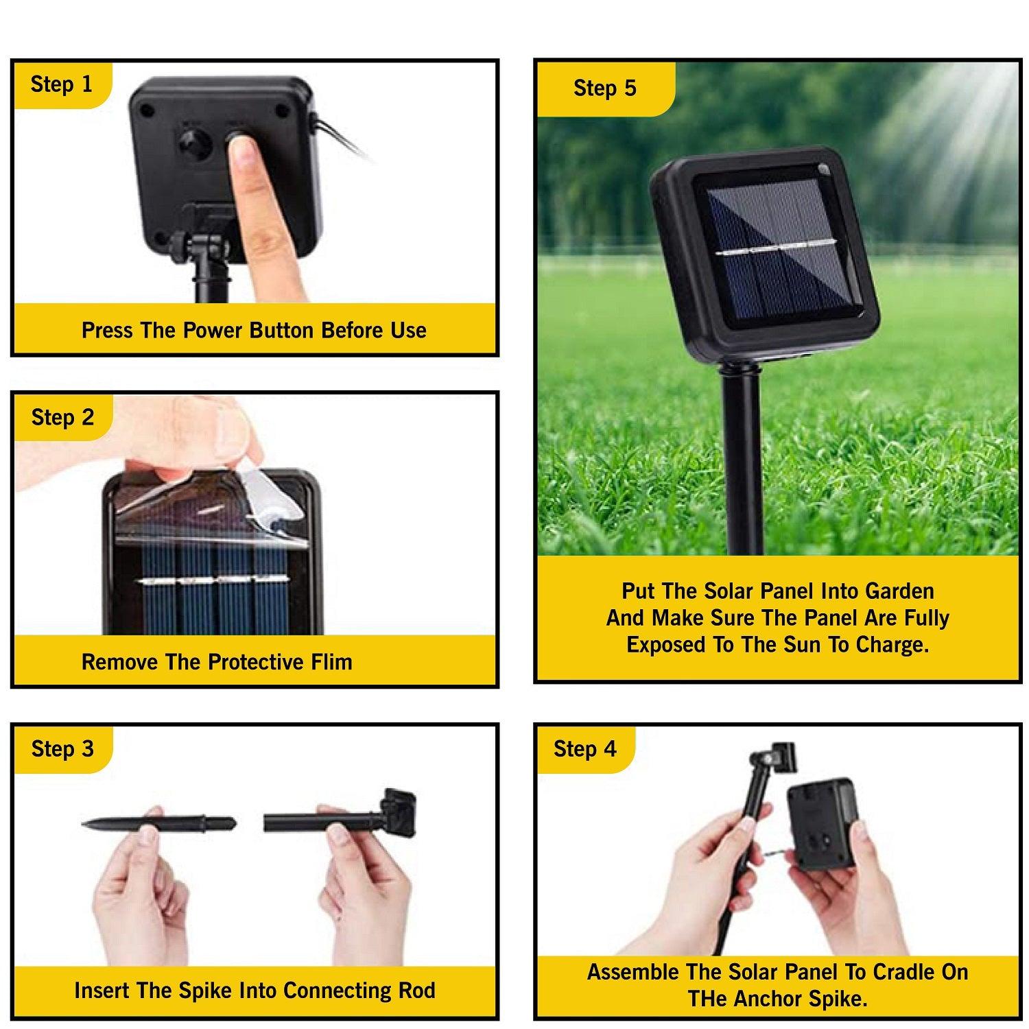 Buy Online Solar Star String Lights For Outdoor