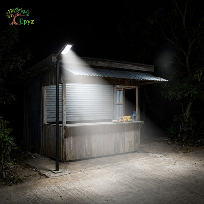 80WATT SOLAR STREET LIGHT WITH OPTICAL LENS LED