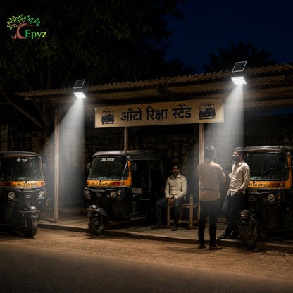 100W SOLAR FLOOD LIGHT WITH OPTICAL LENS LED