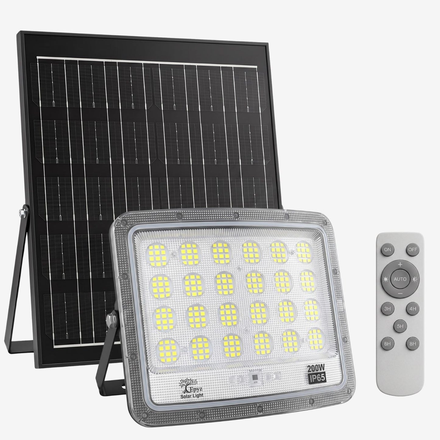 200W SOLAR FLOOD LIGHT WITH OPTICAL LENS LED