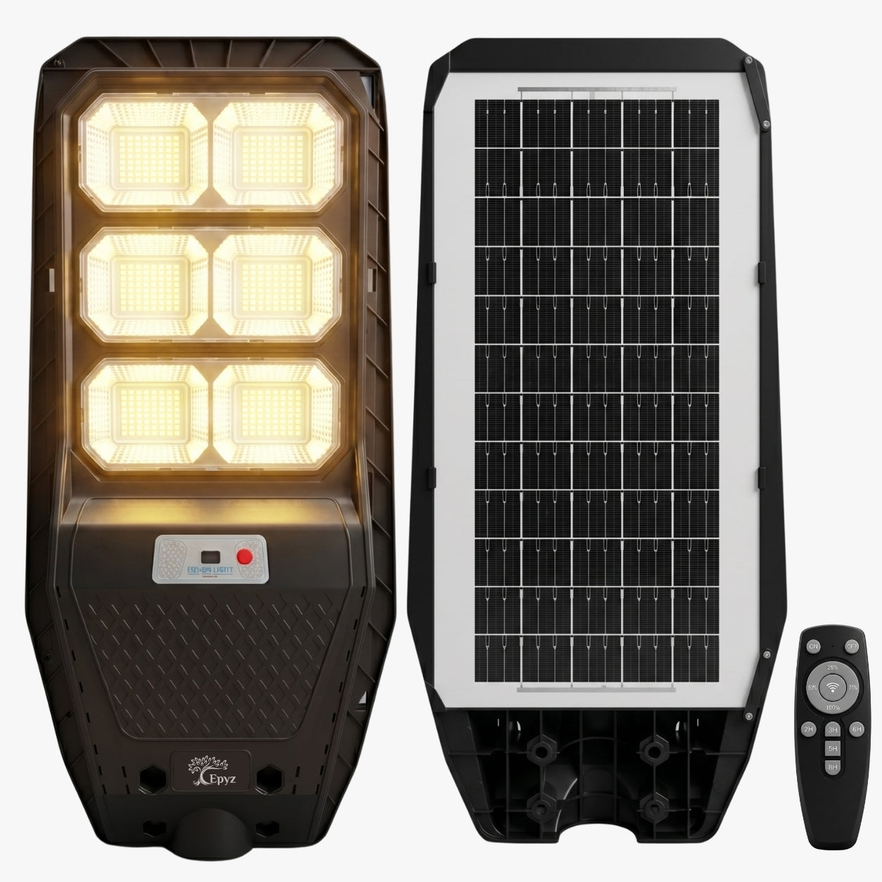 100 Watt Solar Street Warm Light (Without Pole)