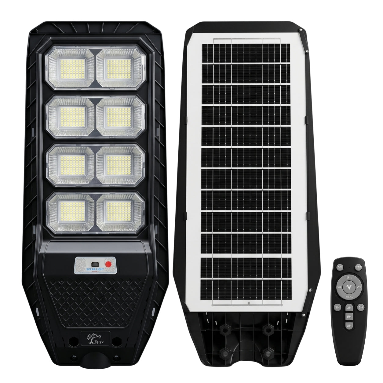 150 Watt Solar Street Light for Garden (White Light)