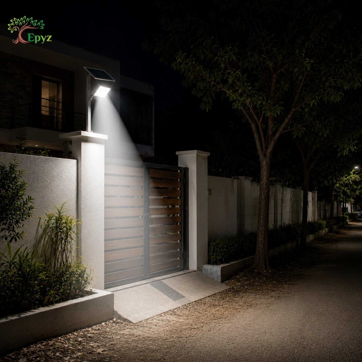 300W SOLAR FLOOD LIGHT WITH OPTICAL LENS LED