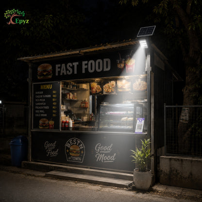 300W SOLAR FLOOD LIGHT WITH OPTICAL LENS LED