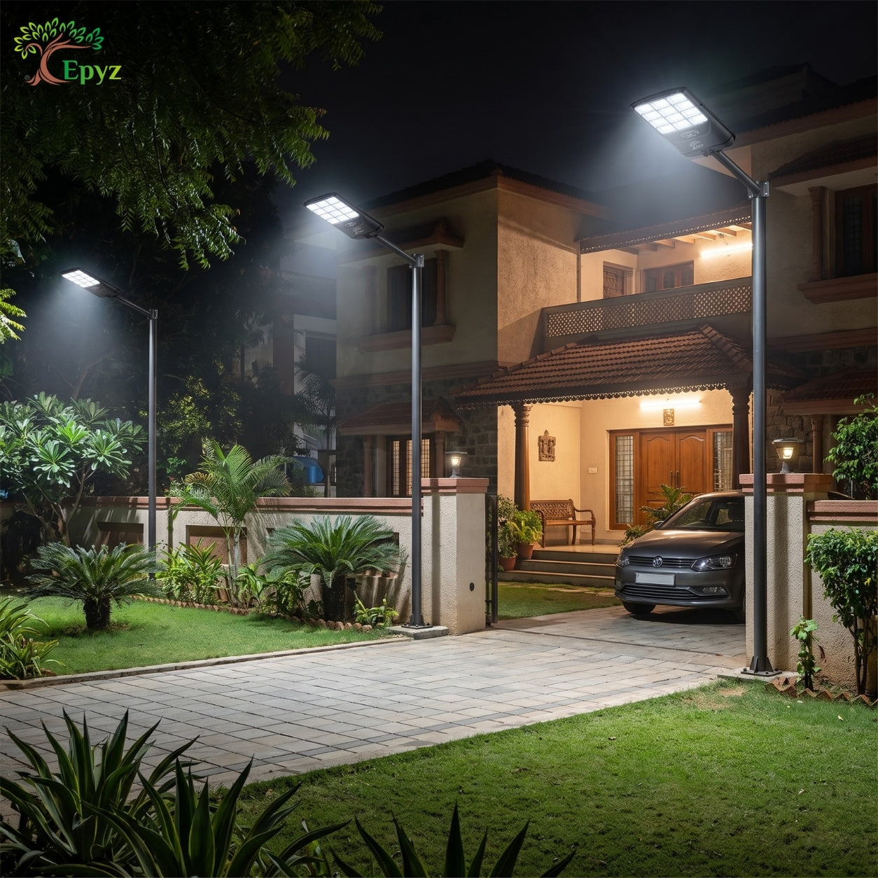200 WATT SOLAR STREET LIGHT WITH (360 LEDS)