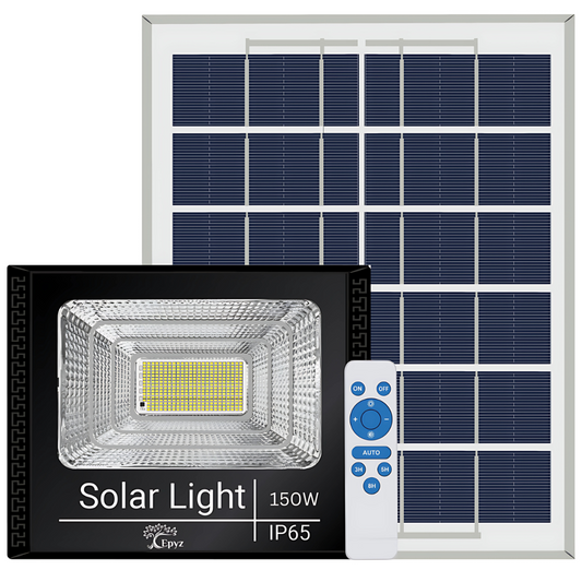 150 Watt Solar Flood Lights for Outdoor
