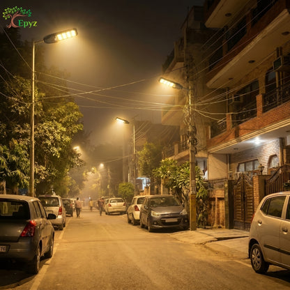150 Watt Solar Street Light (Warm Light)