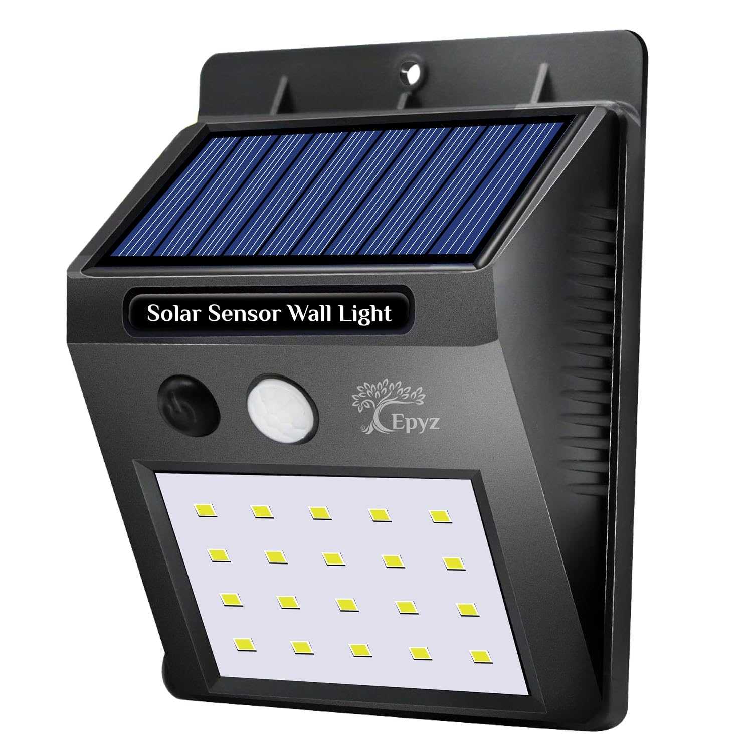 SOLAR MOTION SENSOR WALL LIGHT 20 LED