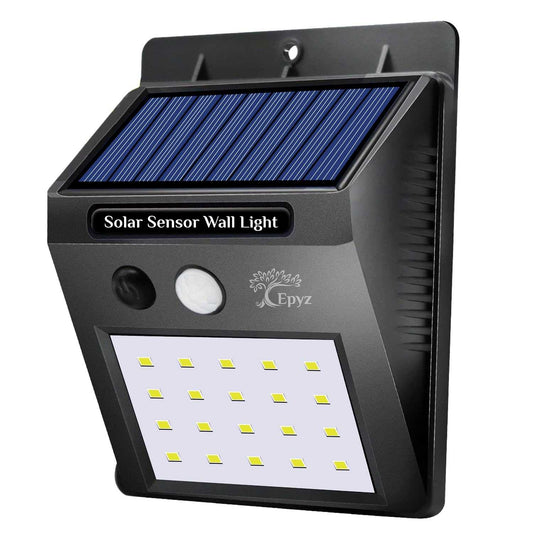SOLAR MOTION SENSOR WALL LIGHT 20 LED