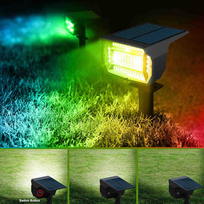 SOLAR SPOT STAKE LIGHT MULTICOLOR