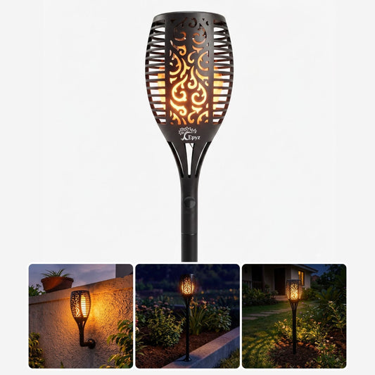 96 LED 3 in 1 Solar Mashaal Lights - Epyz (Pack of 2)