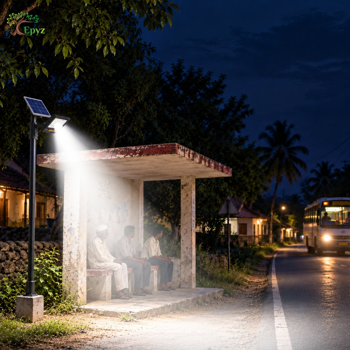 50 Watt Solar Flood Light (White Light)