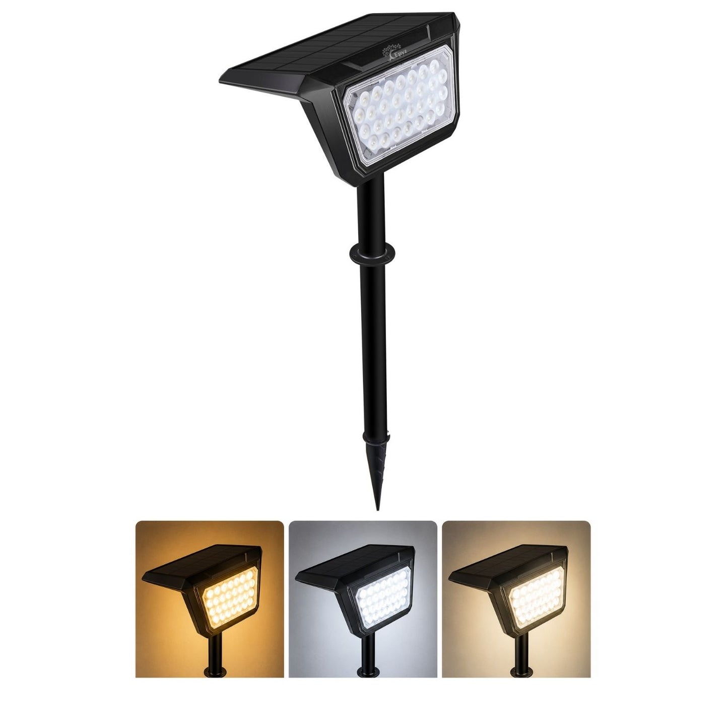 SOLAR SPOT LIGHT 30 LED (WARM & WHITE COLOUR)