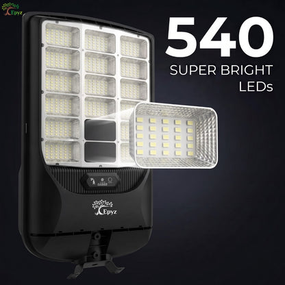 400 WATT SOLAR STREET LIGHT WITH (540 LEDS)
