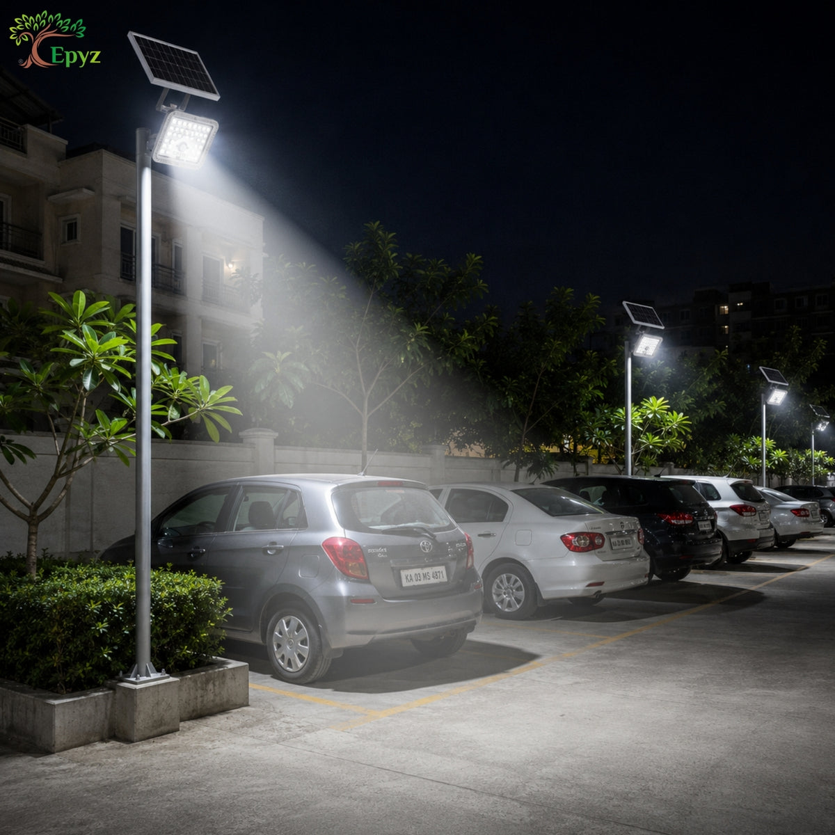 300 WATT SOLAR FLOOD LIGHT WITH MOTION SENSOR (82 LED)