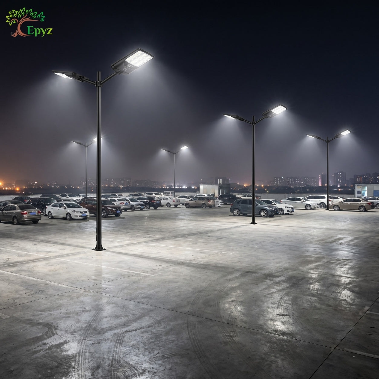 400 WATT SOLAR STREET LIGHT WITH (540 LEDS)