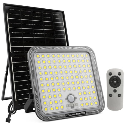 400 WATT SOLAR FLOOD LIGHT WITH MOTION SENSOR (101 LED)
