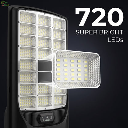 600 WATT SOLAR STREET LIGHT WITH (720 LEDS)