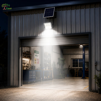 400 WATT SOLAR FLOOD LIGHT WITH MOTION SENSOR (101 LED)